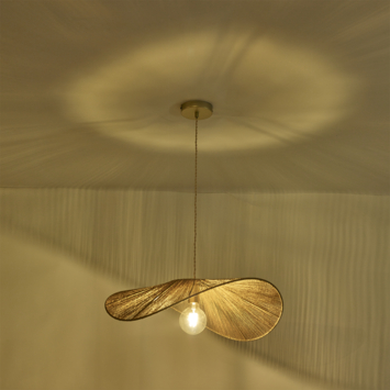 KARWEI hanglamp Inez naturel ø60x16cm