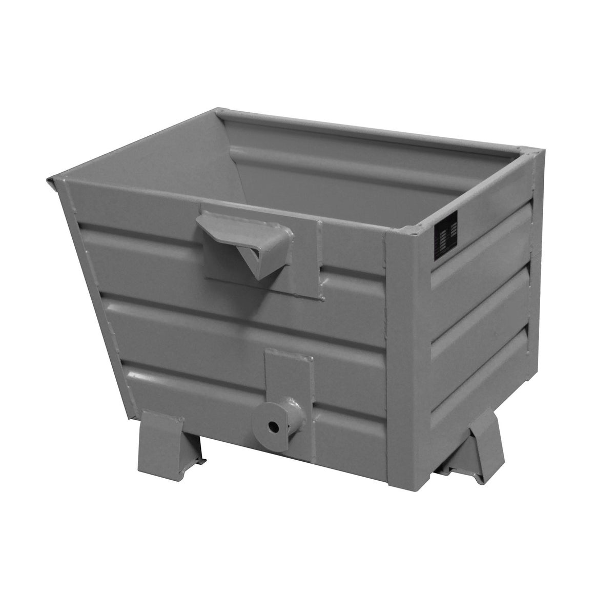 Bauer spaander-kiepwagen BSS 30, gelakt, muisgrijs