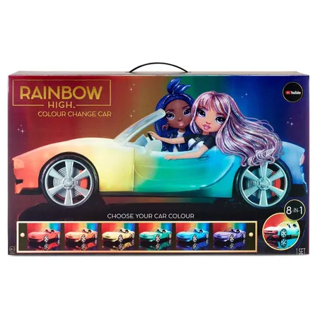 MGA Entertainment Rainbow High Color Change Car