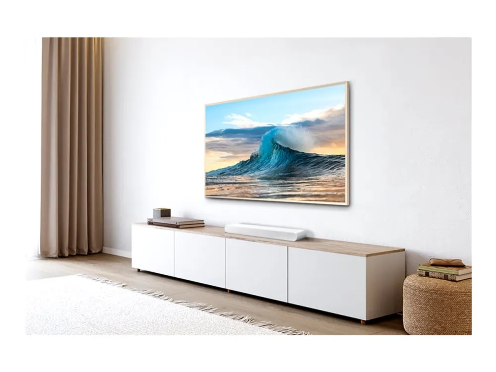 Samsung HW-S61D - S series - lydbar - til hjemmebiograf - 5.0-kanal - trådløs - Bluetooth, Wi-Fi - App-kontrolleret - hvid