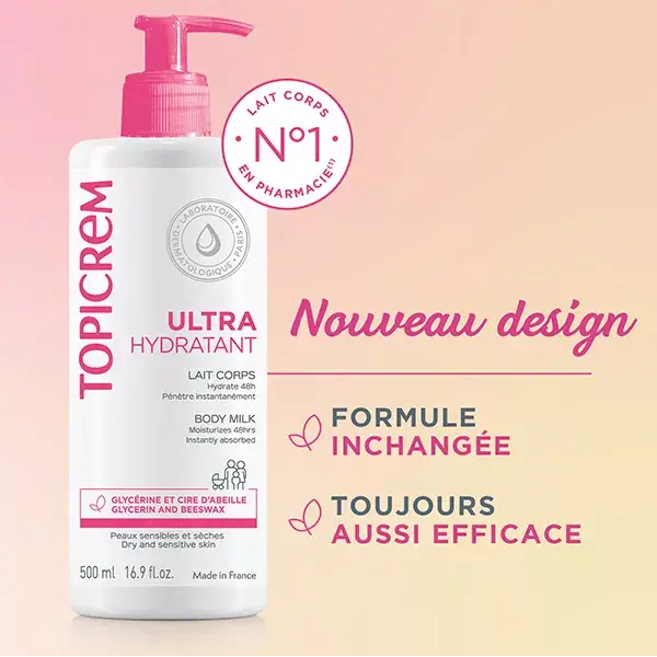 Loção Corporal Ultra Hidratante Topicrem Essentials 500ml
