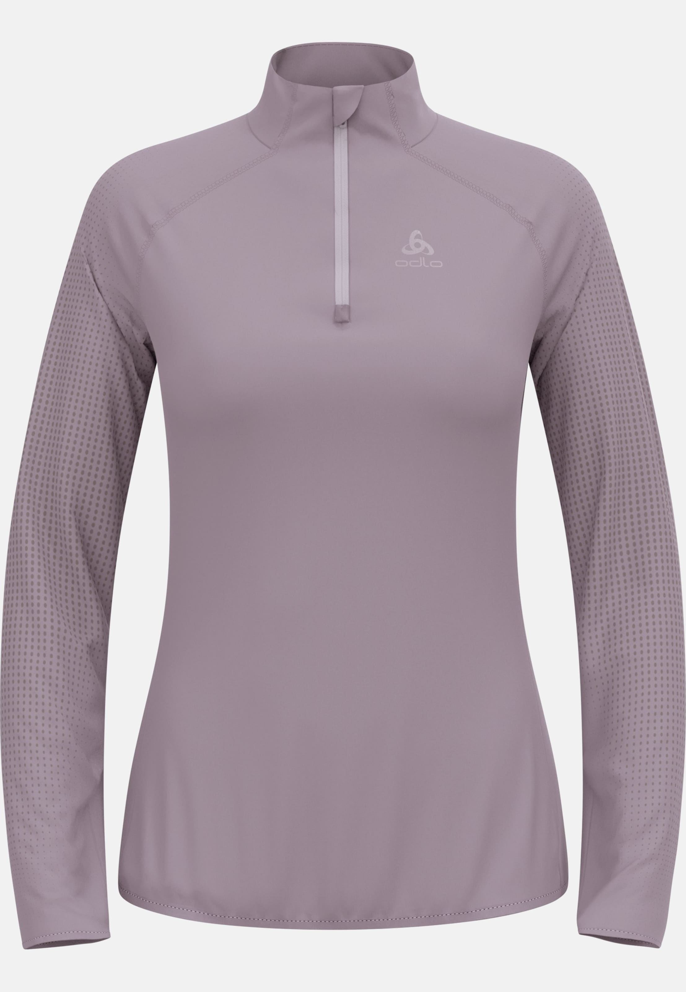 Zeroweight Warm Laufoberteil mit Halbreissverschluss 2.0 in gray ridge
