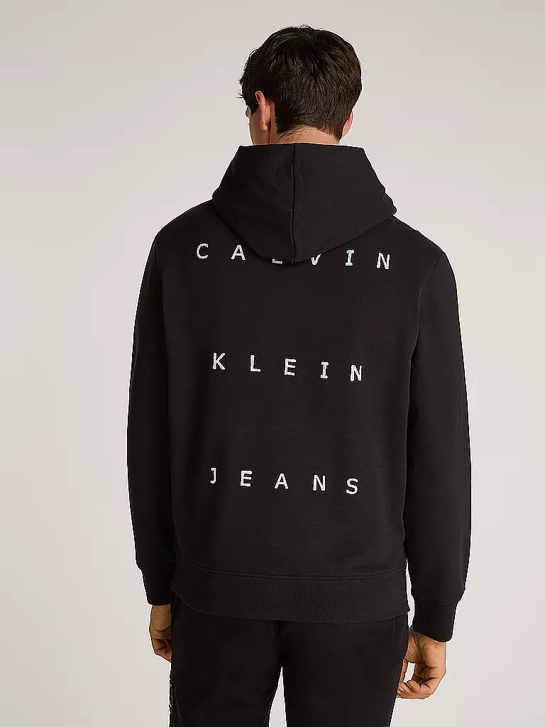 CALVIN KLEIN JEANS Kapuzensweater - Hoodie  schwarz