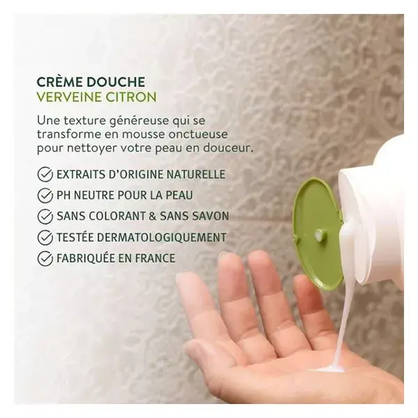 Le Petit Olivier Douche Crème Verveine Citron 500ml