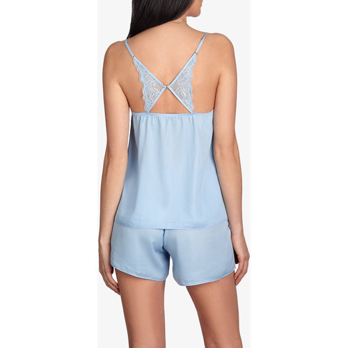 Ajour - Forget-Me-Not short pyjama bottoms sky blue Azul