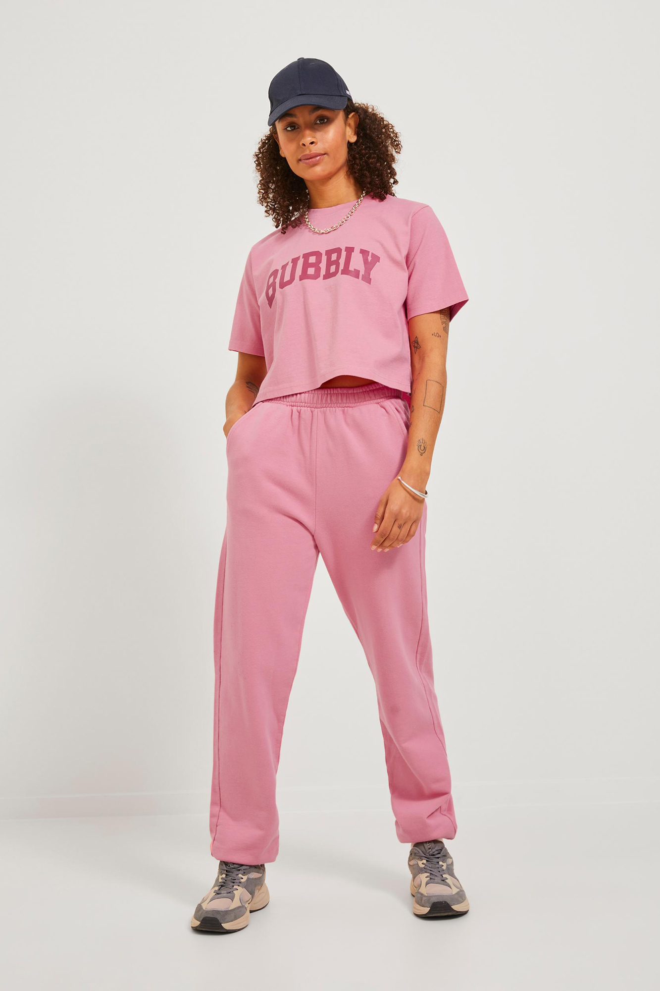 calça jogger estampada