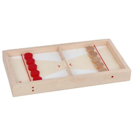 goki Super Puck Brettspiel, 2 in 1