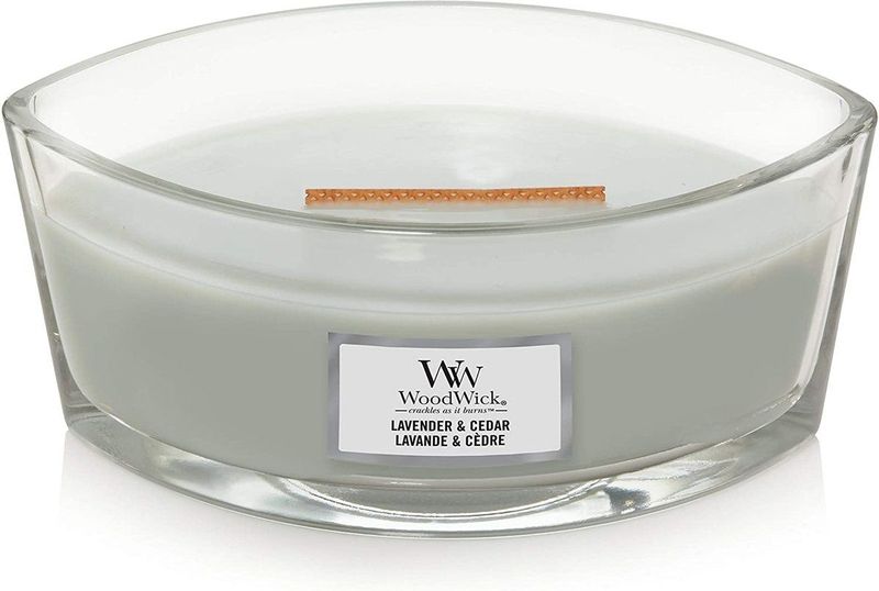 WoodWick - Ellipse - Geurkaars - Roze - Sojawas