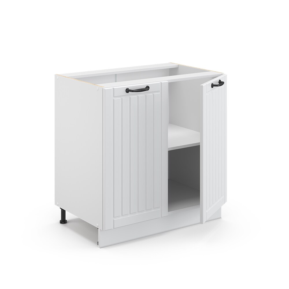 Vicco Unterschrank 80 cm FAME Line Küchenschrank Küchenzeile Landhaus Weiß