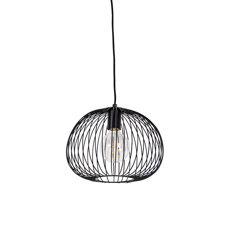 Design hanglamp zwart draad - Wire Dough