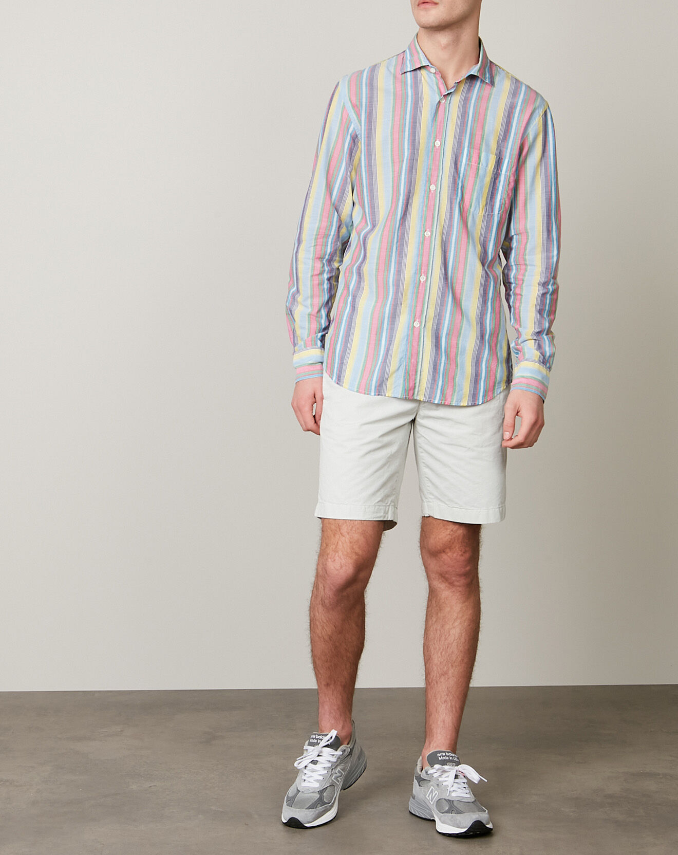 Hartford Chemise regular Paul multicolore