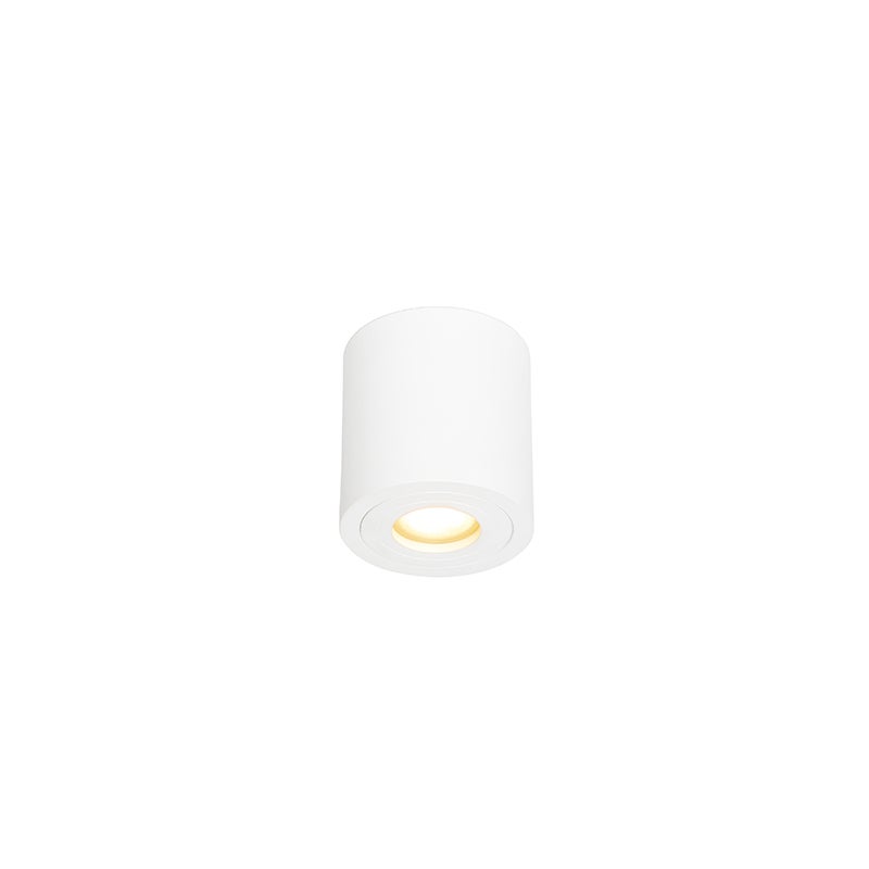 Moderne badkamer op locatie, wit, rond, IP44 - Capa