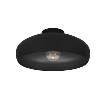 Eglo plafondlamp Mogano Ø 40 cm mat zwart