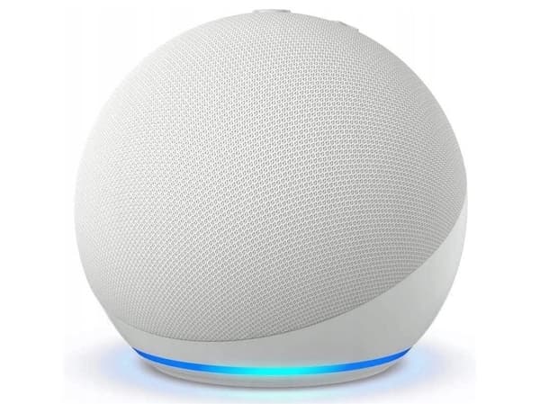 Amazon Echo Dot (5th Generation) - Smarthøyttaler - Bluetooth, Wi-Fi - Appstyrt - Isbrehvit