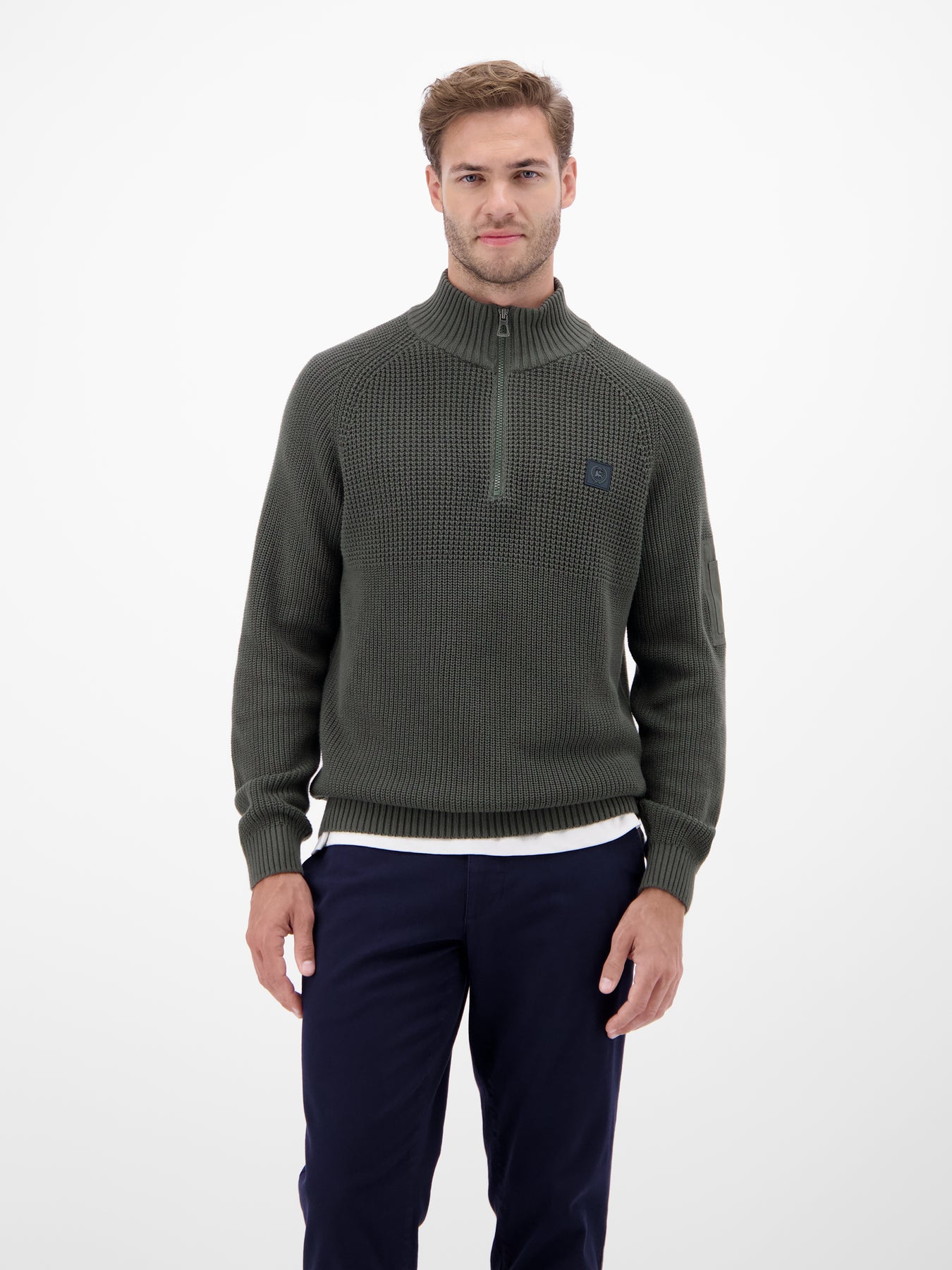 Herren Stricktroyer, grob gerippt