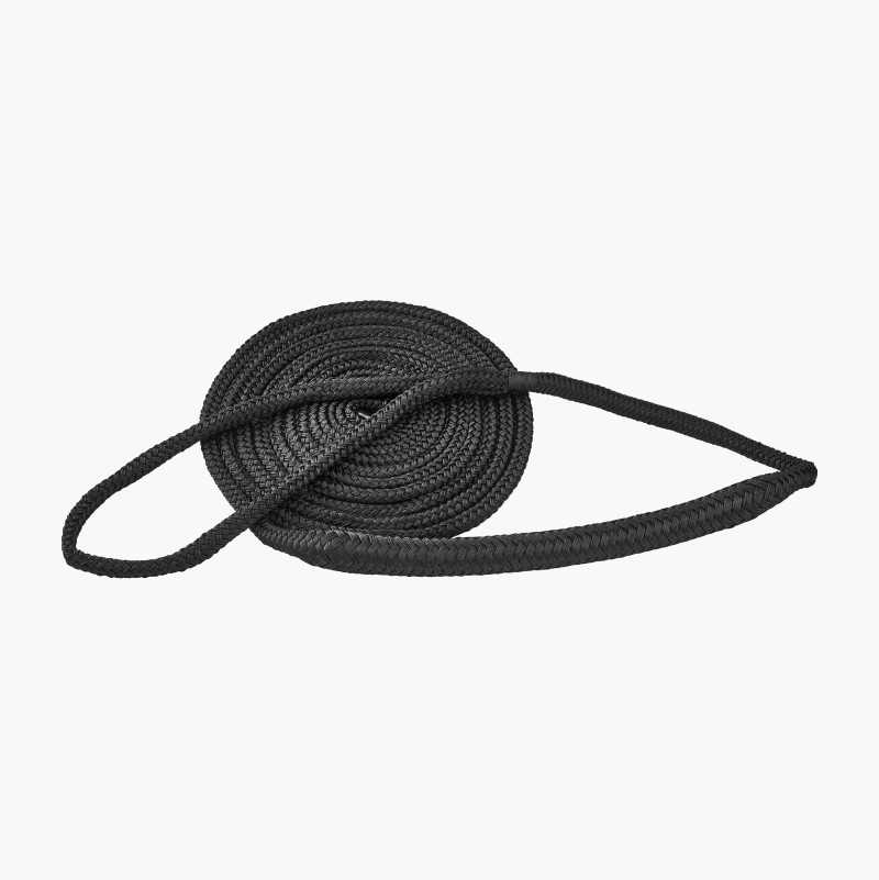 Fortøyningsline med rykkdemper, 12 mm x 6 m
