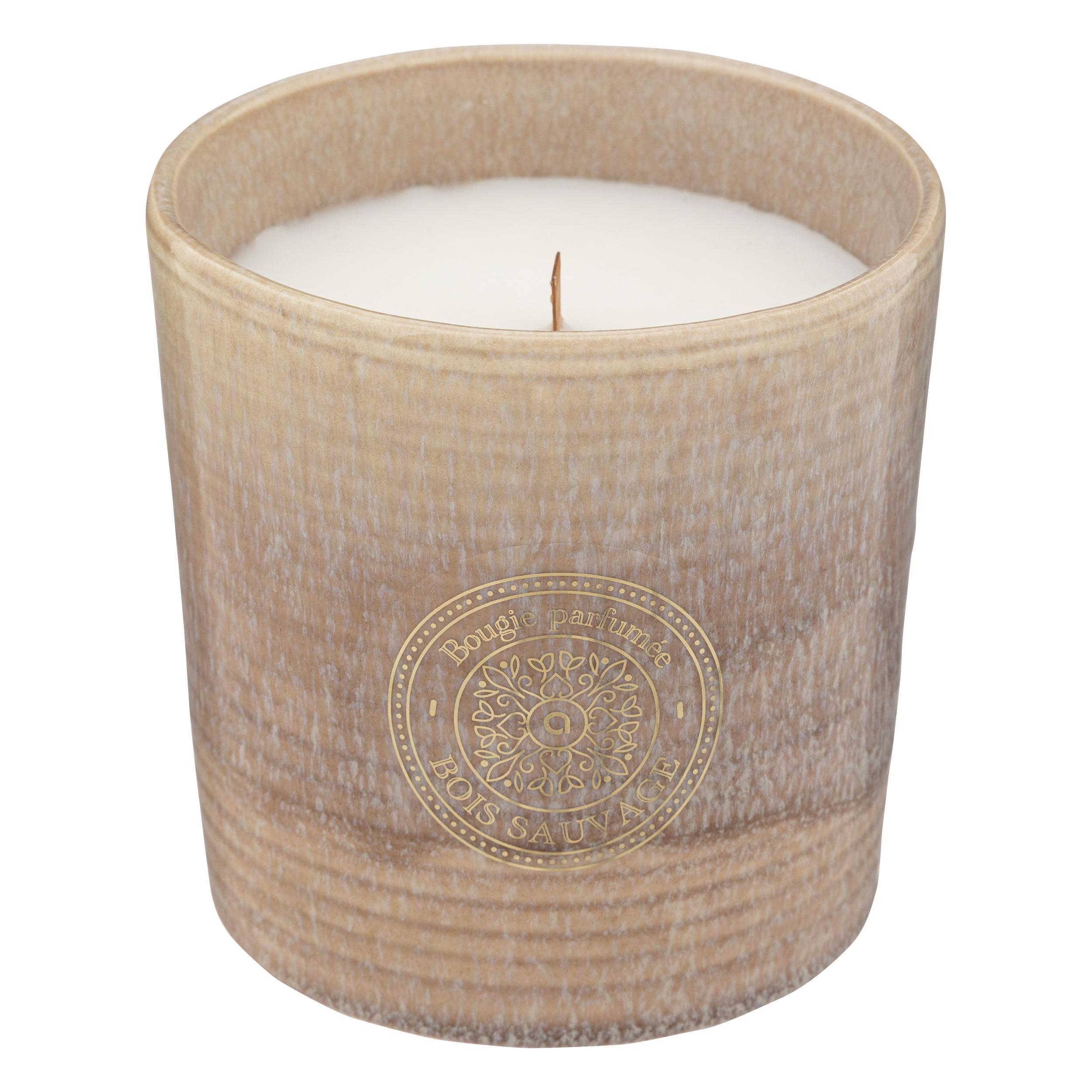BOUGIE PARFUMEE CERAMIQUE MARCO BOIS SAUVAGE 620G