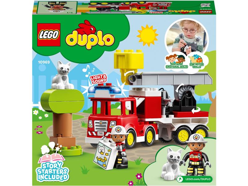 LEGO® DUPLO® Feuerwehrauto 10969 Rettungseinsätze mit dem Feuerwehrauto