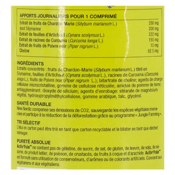 New Nordic Activ' Liver 150 comprimidos