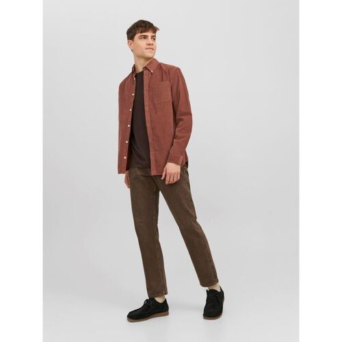 Jack & Jones - 12237938 BROOK-CAMBRIDGE BROWN Marrón