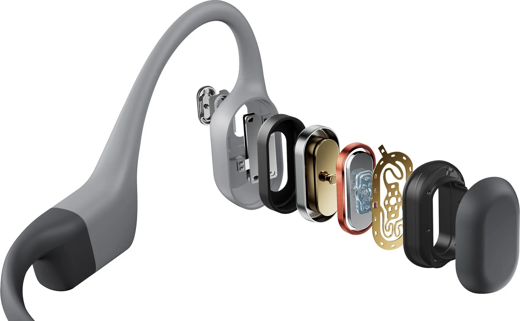 Shokz Open Swim Pro Gris Écouteurs sport