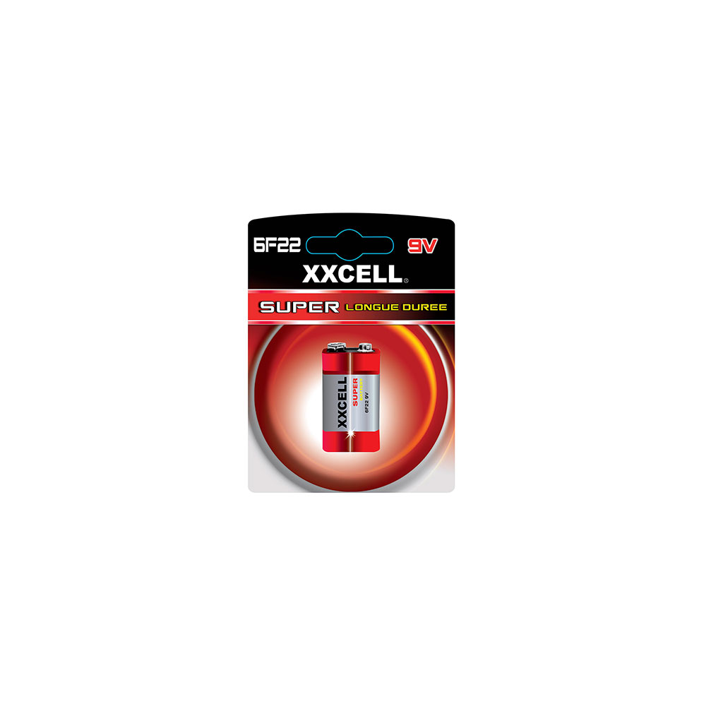 Pile XXCELL 9V 6F22