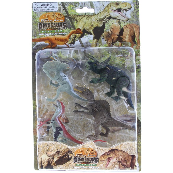 Besttoy - Dinosaurier Spielset - 4 Figuren