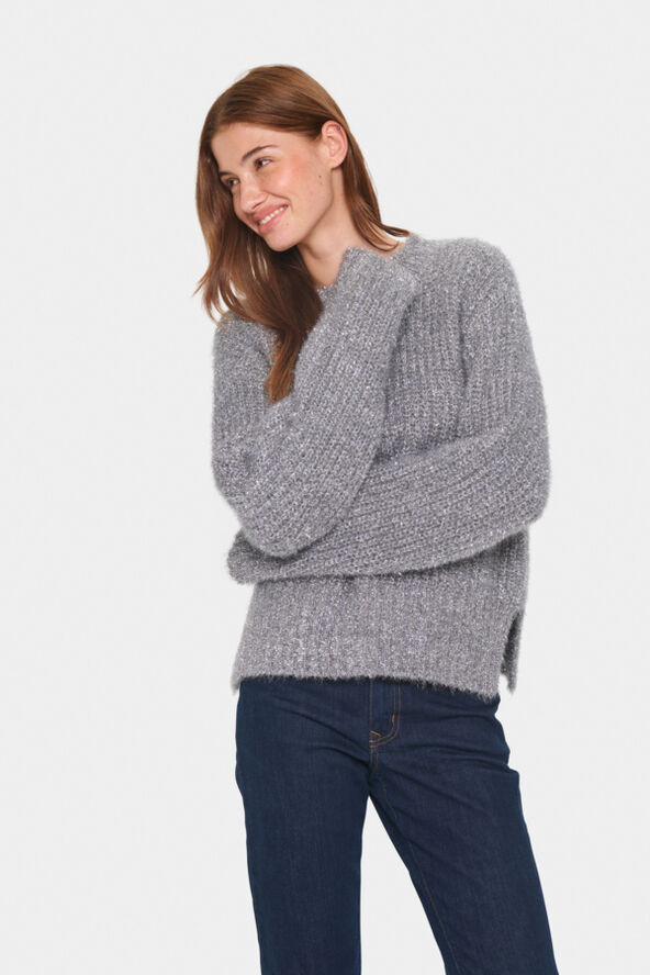 Saint Tropez HalfaSZ Pullover Silver
