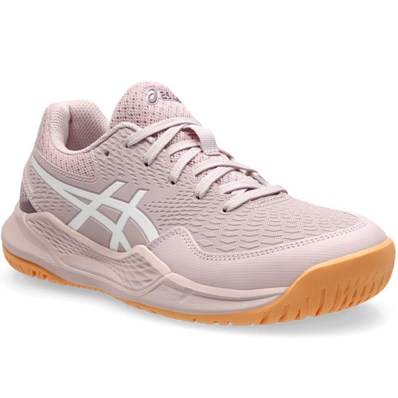 Asics Gel Resolution 9 GS junior rose et orange
