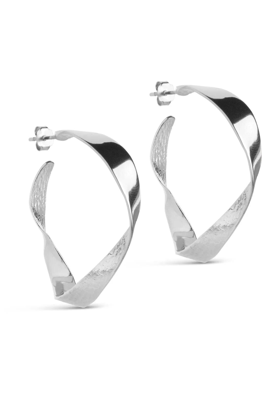 Enamel Copenhagen Hoops, Scarlet Large 925s m