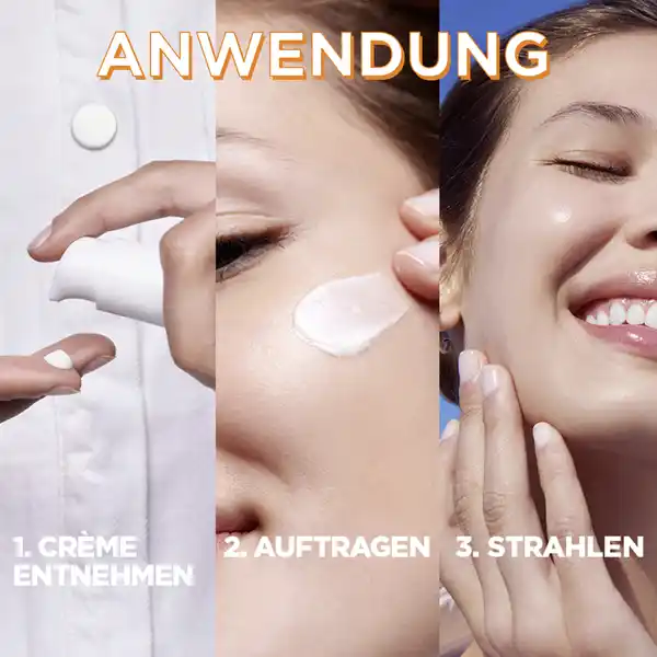 Gesichtsserum 2in1 Vitamin C Glow Booster Crème LSF 25
