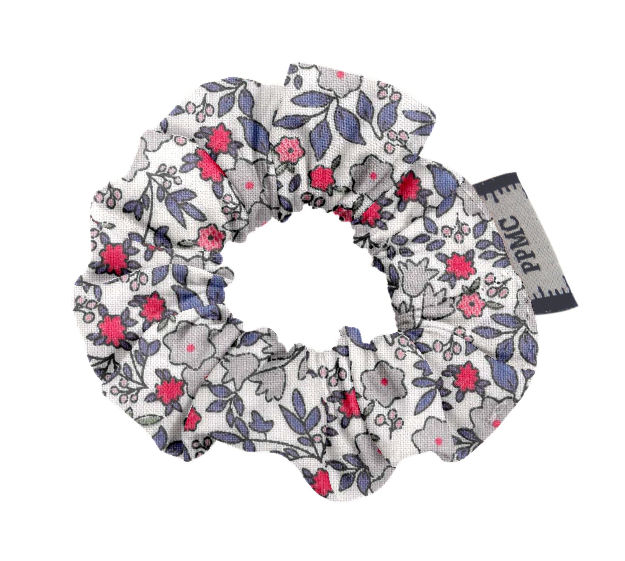 Mini Chouchou Serenade Rouge Gris