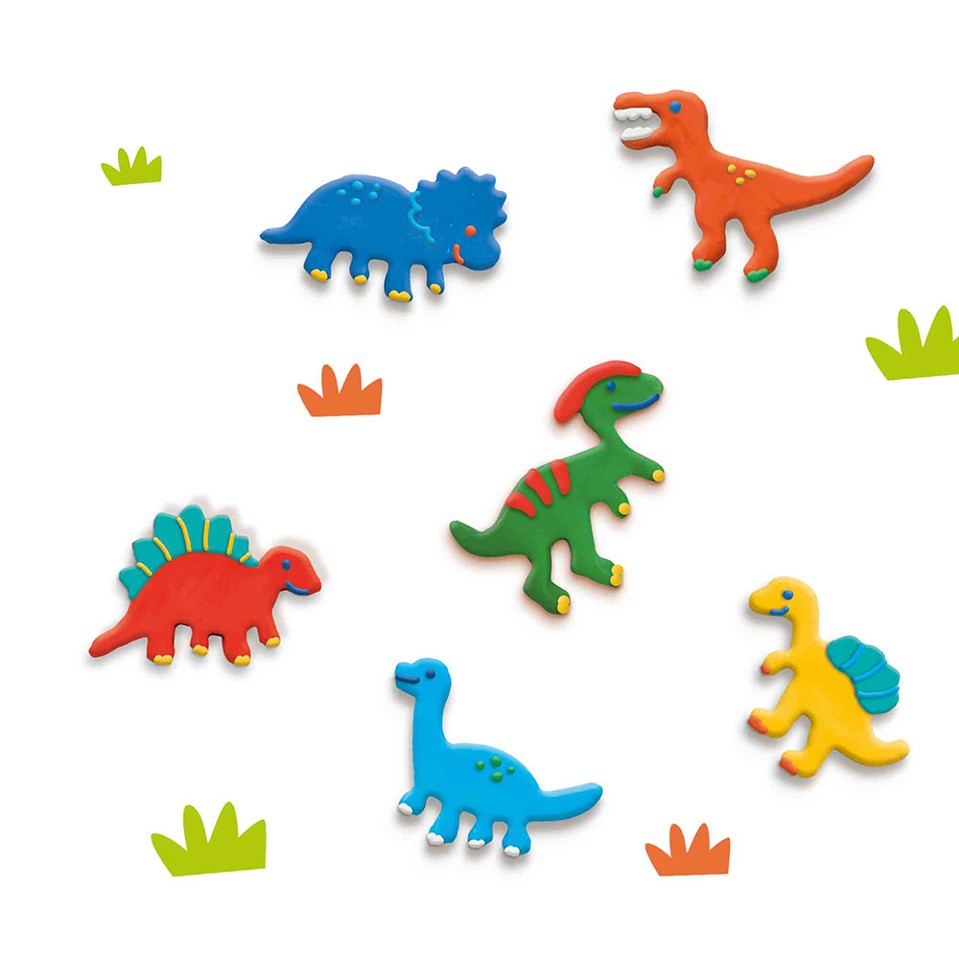SES Creative - Modellervoks udstikkere - Dinosaurer