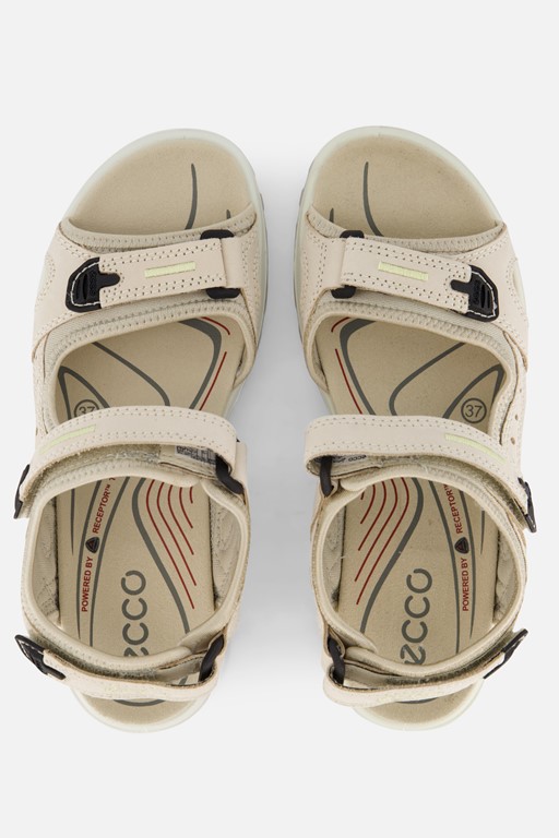 Ecco Offroad Sandalen beige Nubuck