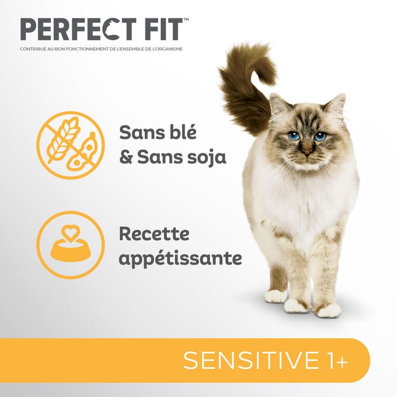 Perfect Fit Adult Chats stérilisés Riche en dinde