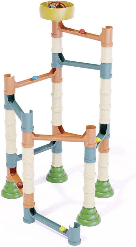 Quercetti - Migoga Marble - Knikkerbaan - Playbio - 49 Onderdelen