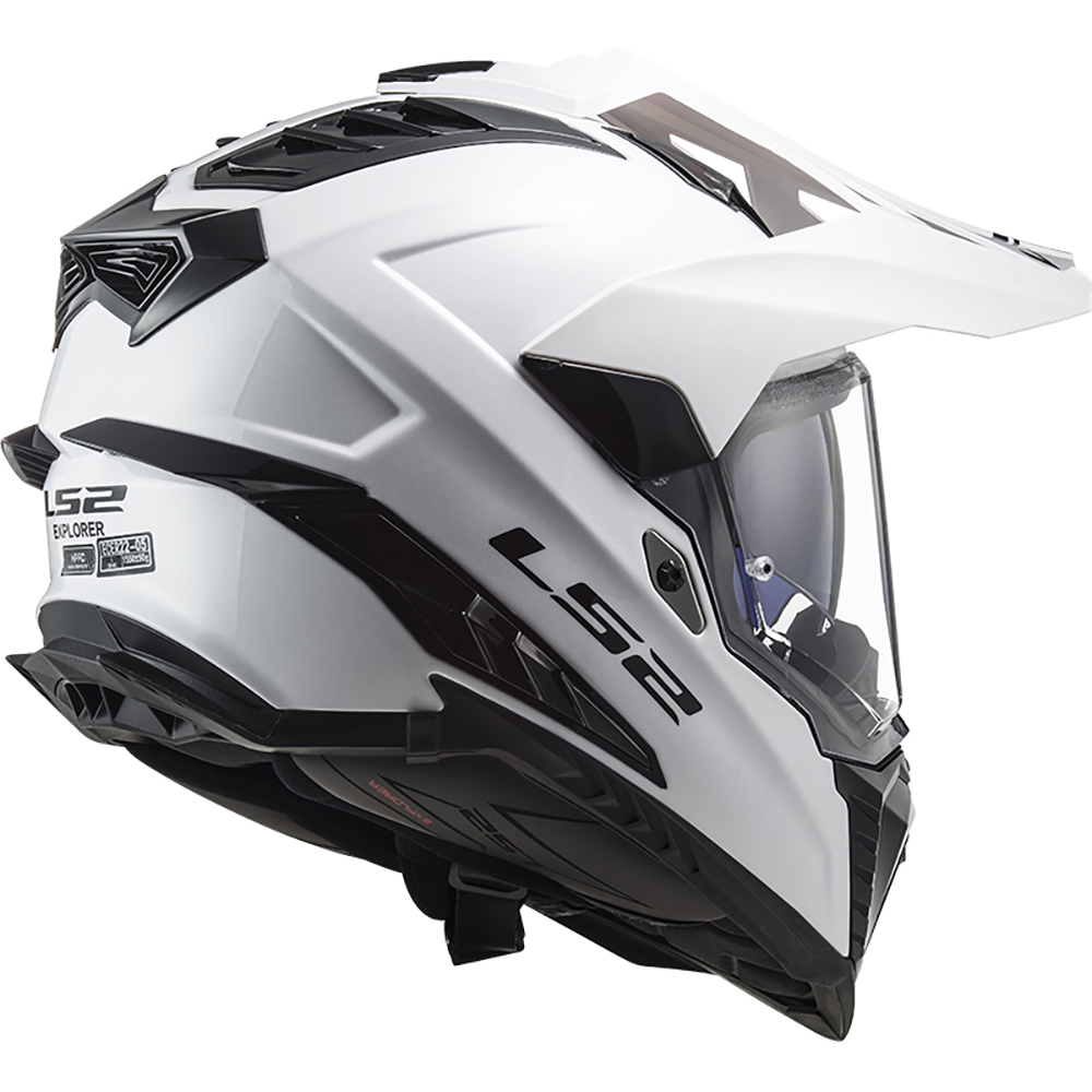 LS2 - Casque MX701 Explorer Solid Blanc