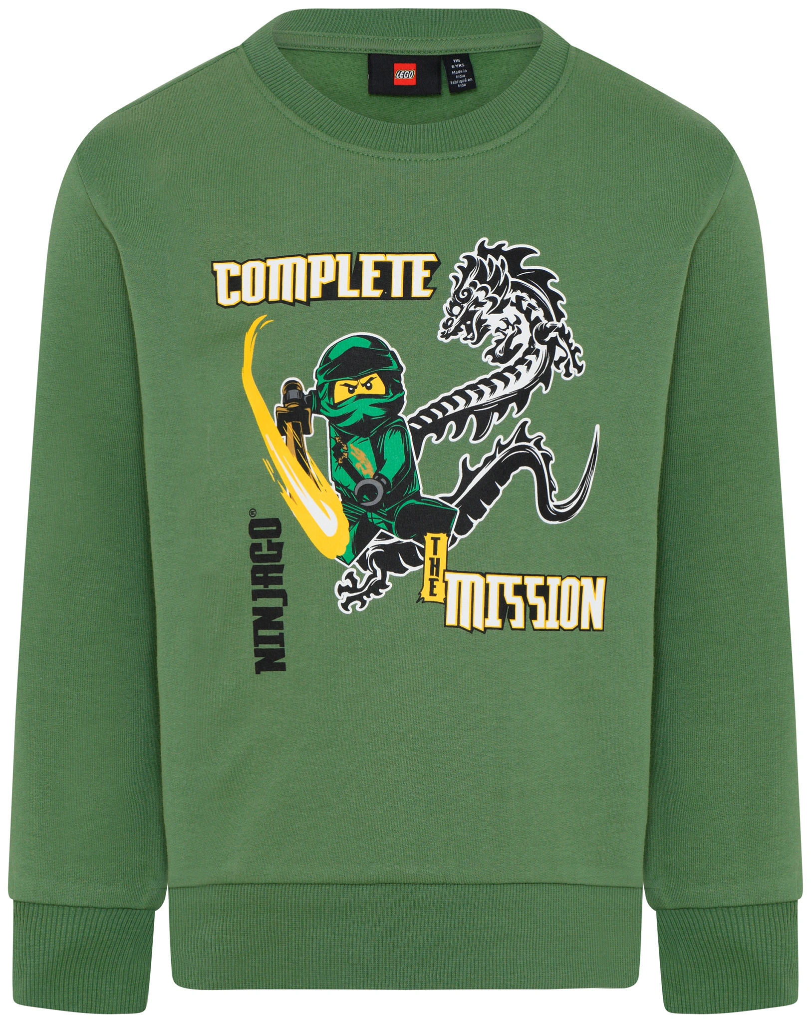 Sweatshirt LWSTORM 620 in dark khaki