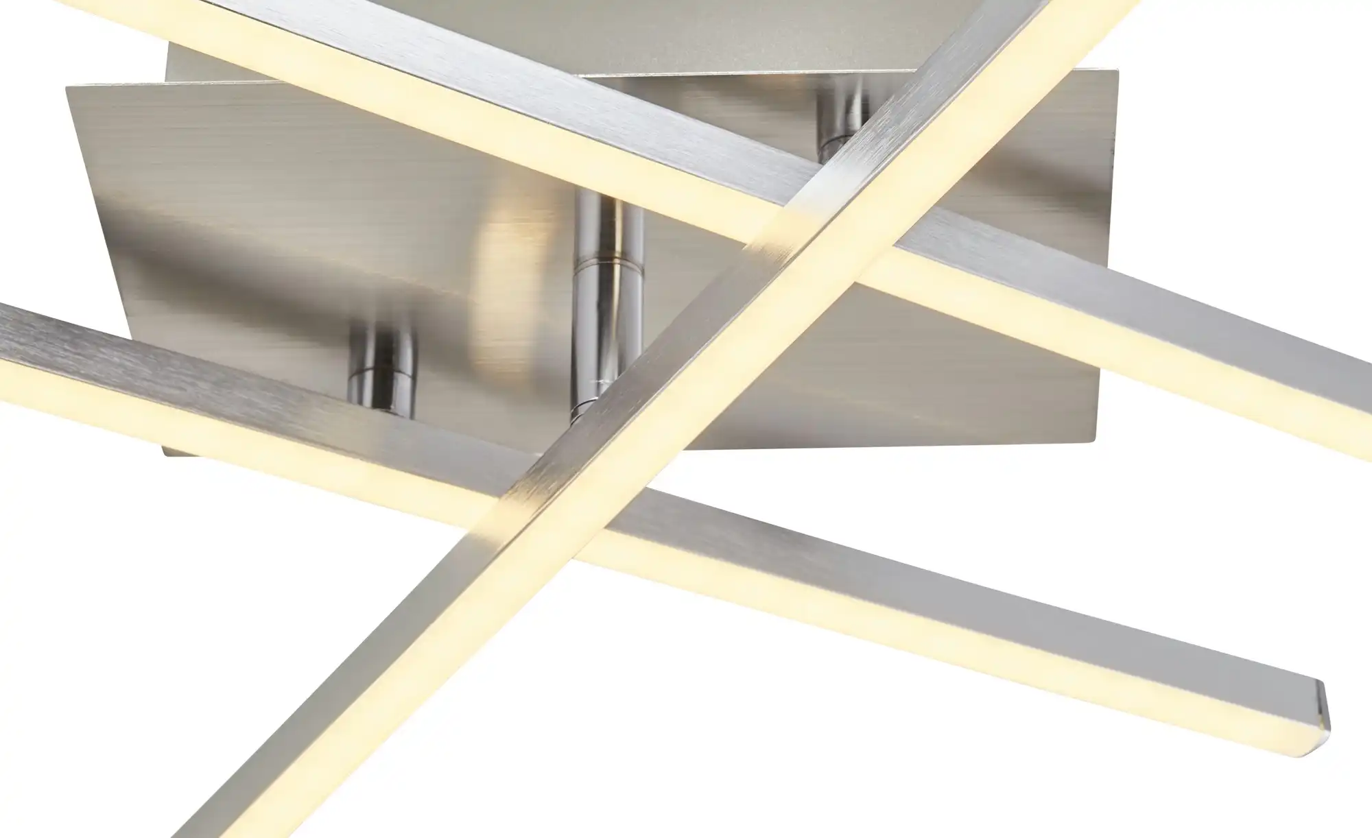 KHG LED-Deckenleuchte, 3-flammig nickel matt