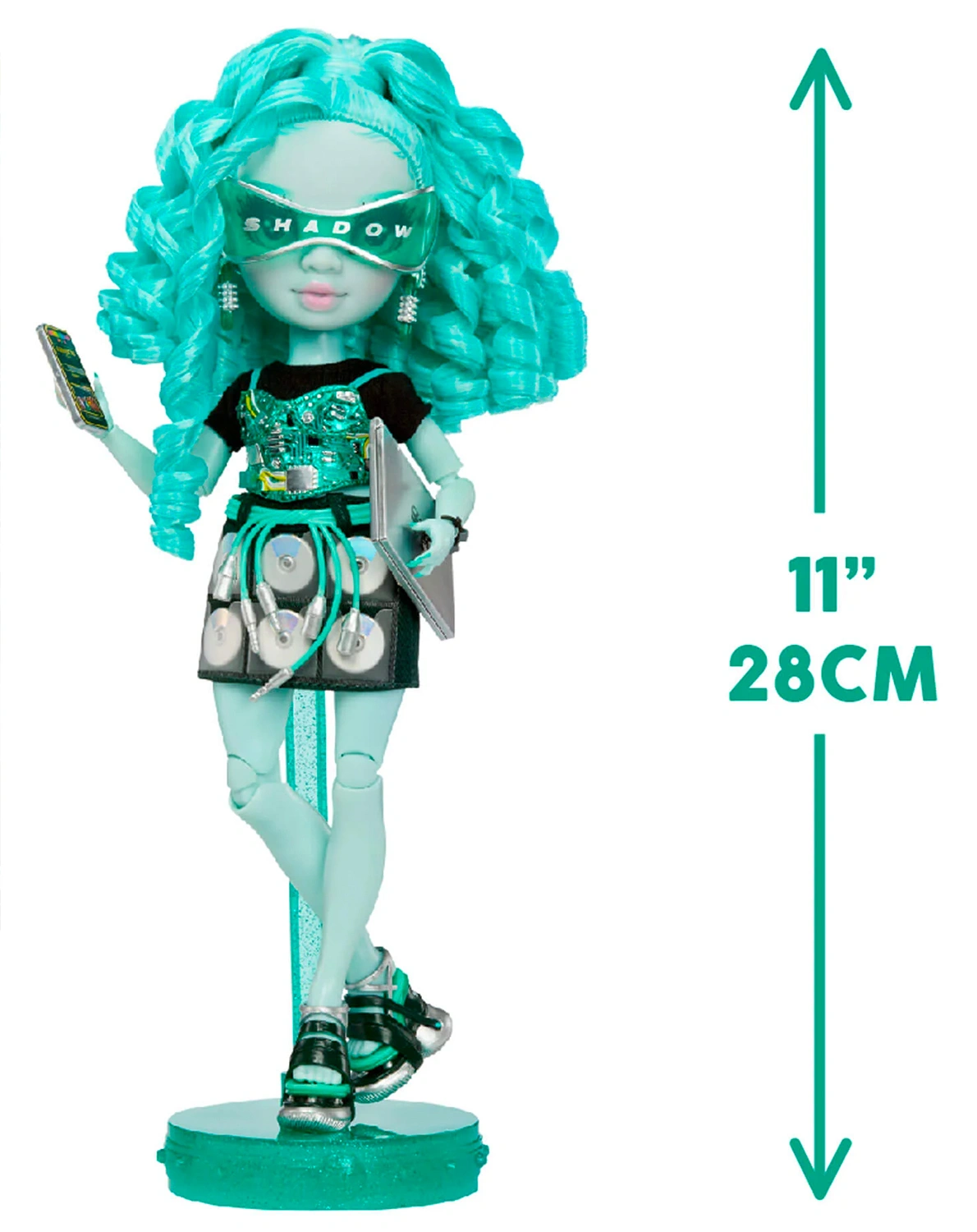 Fashionpuppe SHADOW HIGH - GREEN