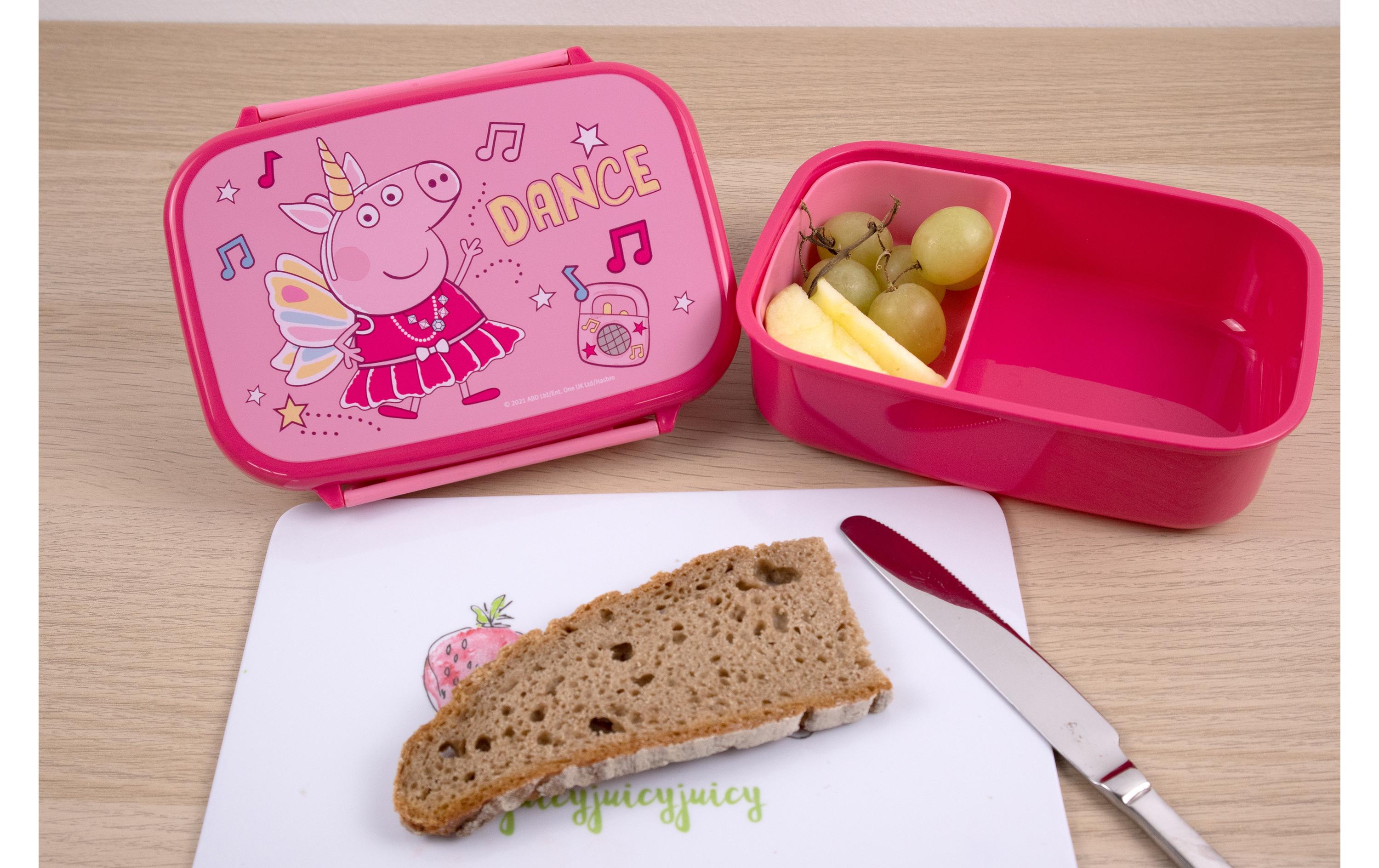Lunchbox Peppa Pig HellrosaBrotzeitdose