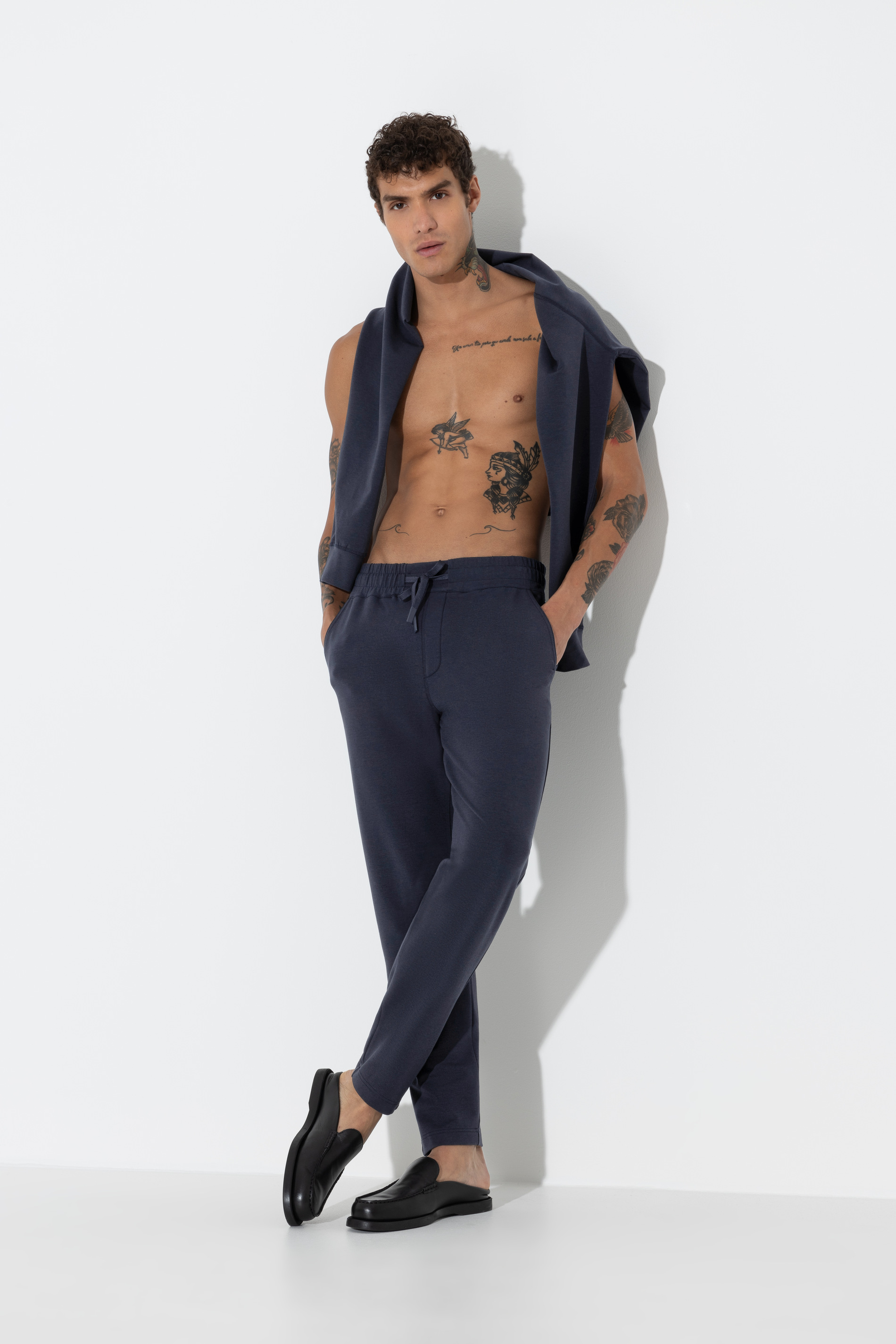 Track Pants<br>Serie Felpa Stretch