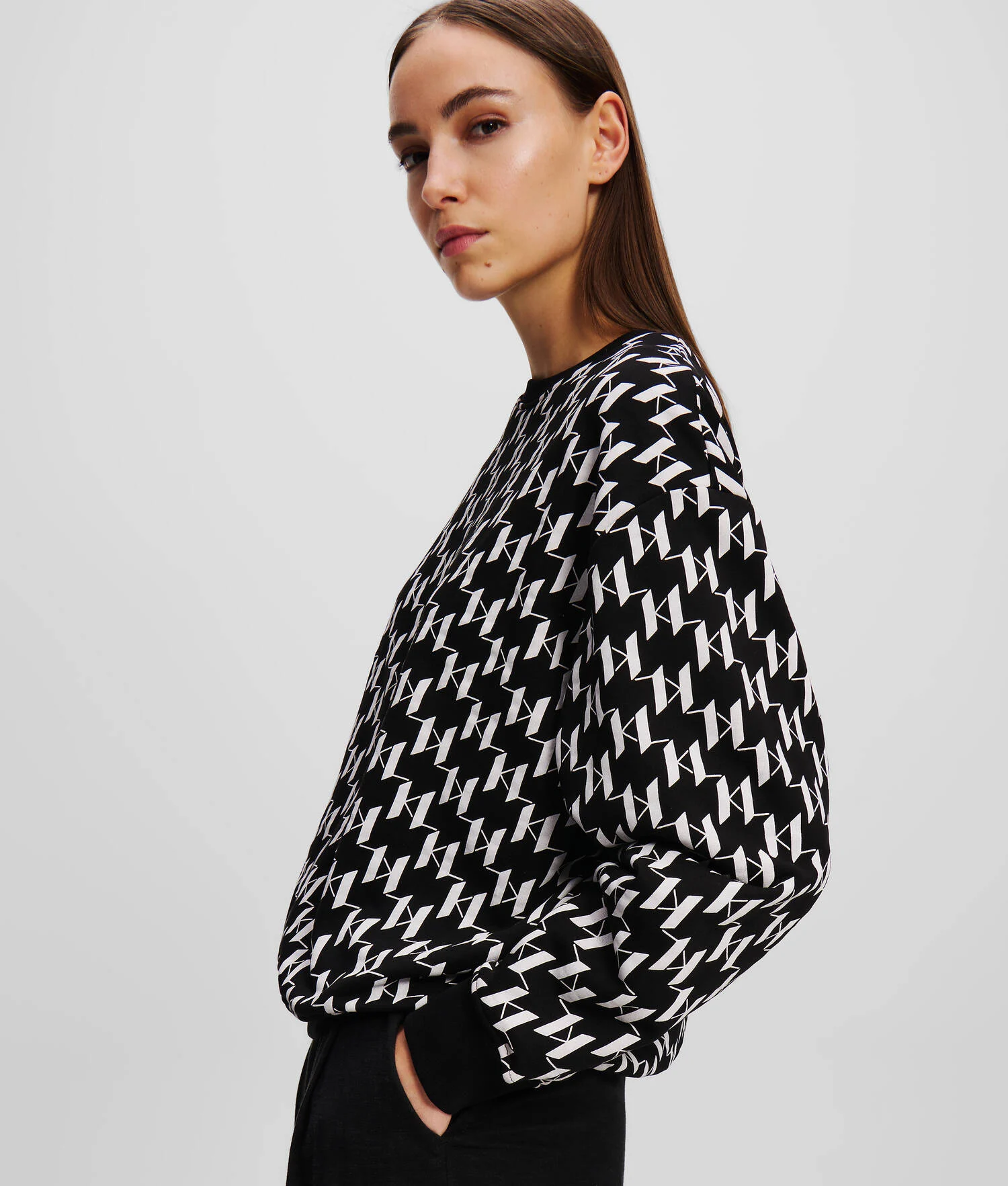 SWEAT-SHIRT DÉCONTRACTÉ KL MONOGRAM