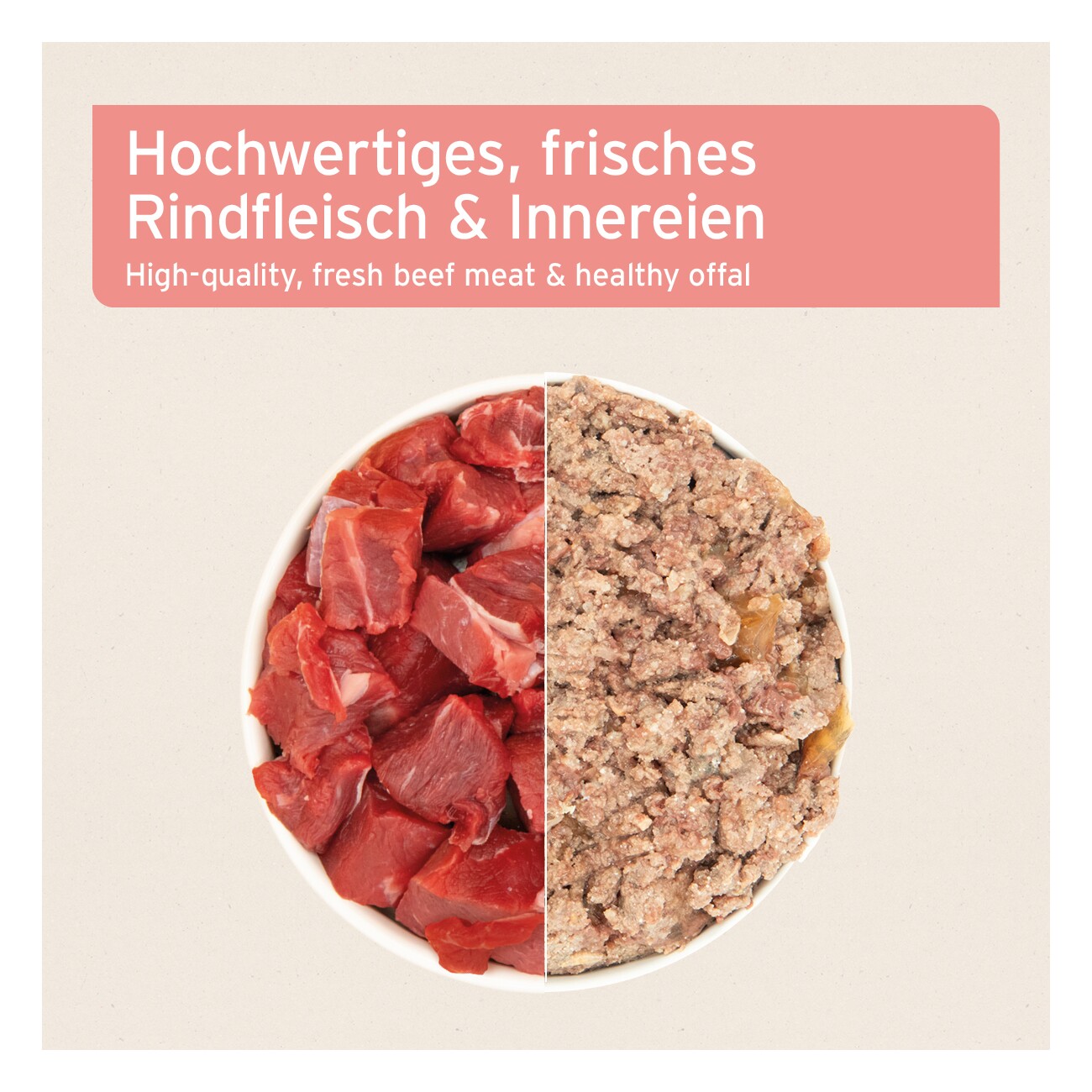 AniForte Nassfutter Rind Pur 6x400 g