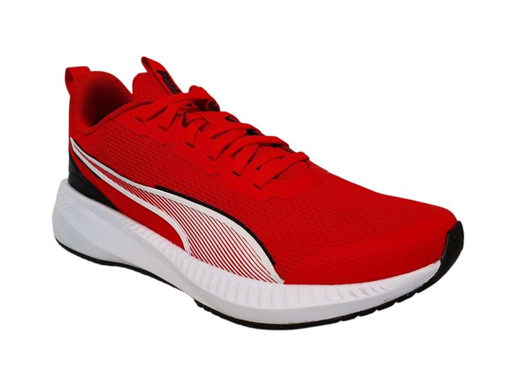 PUMA FLYER LITE 3 JR 401526 FOR-ALL-TIME-RED-PUMA-BLACK-PU