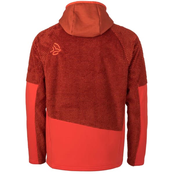 Veste polaire randonnée TERNUA LOFTER HOOD JKT DEEP GINGER