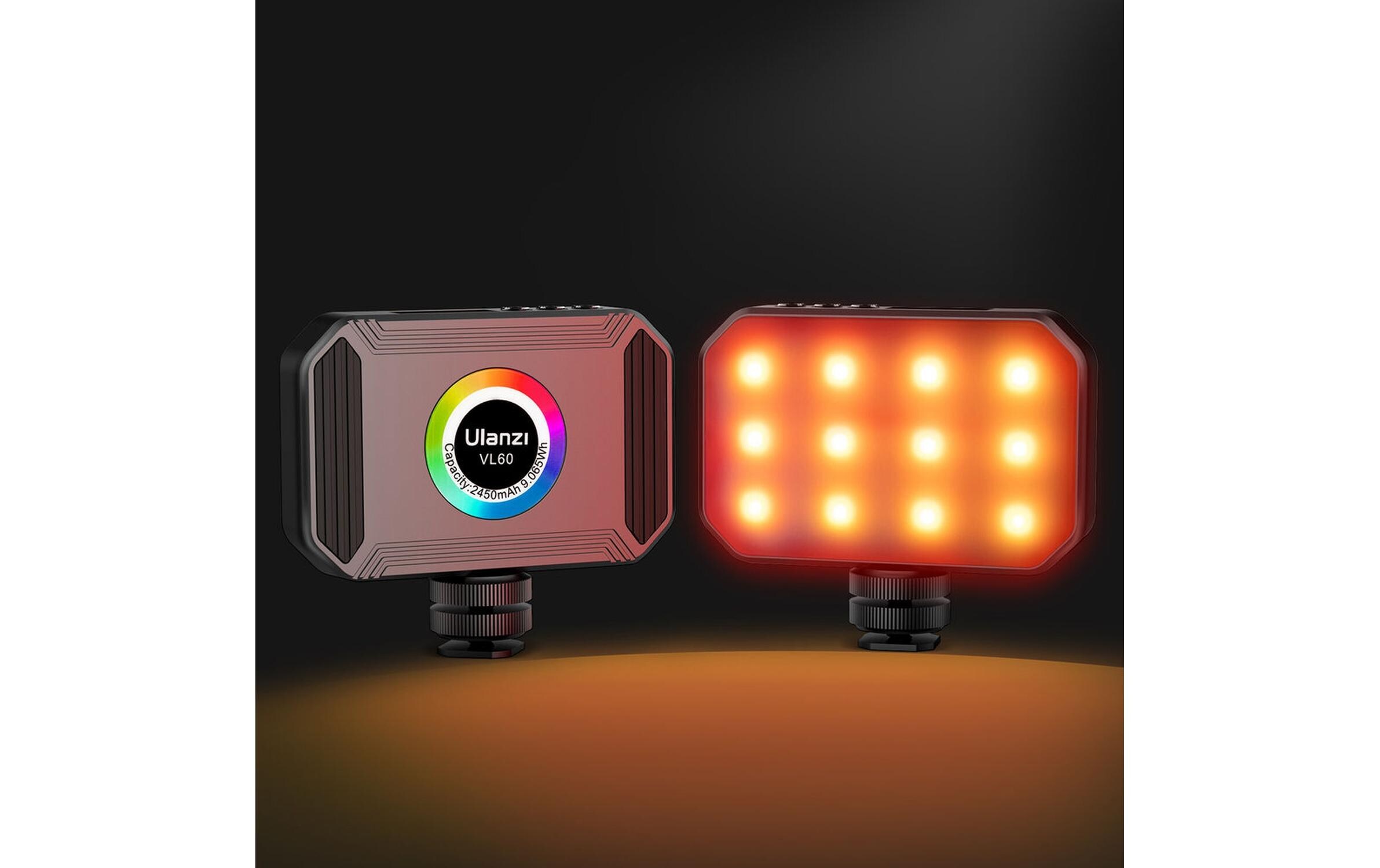Videoleuchte VL60Tragbare quadratische Mini-Leuchte