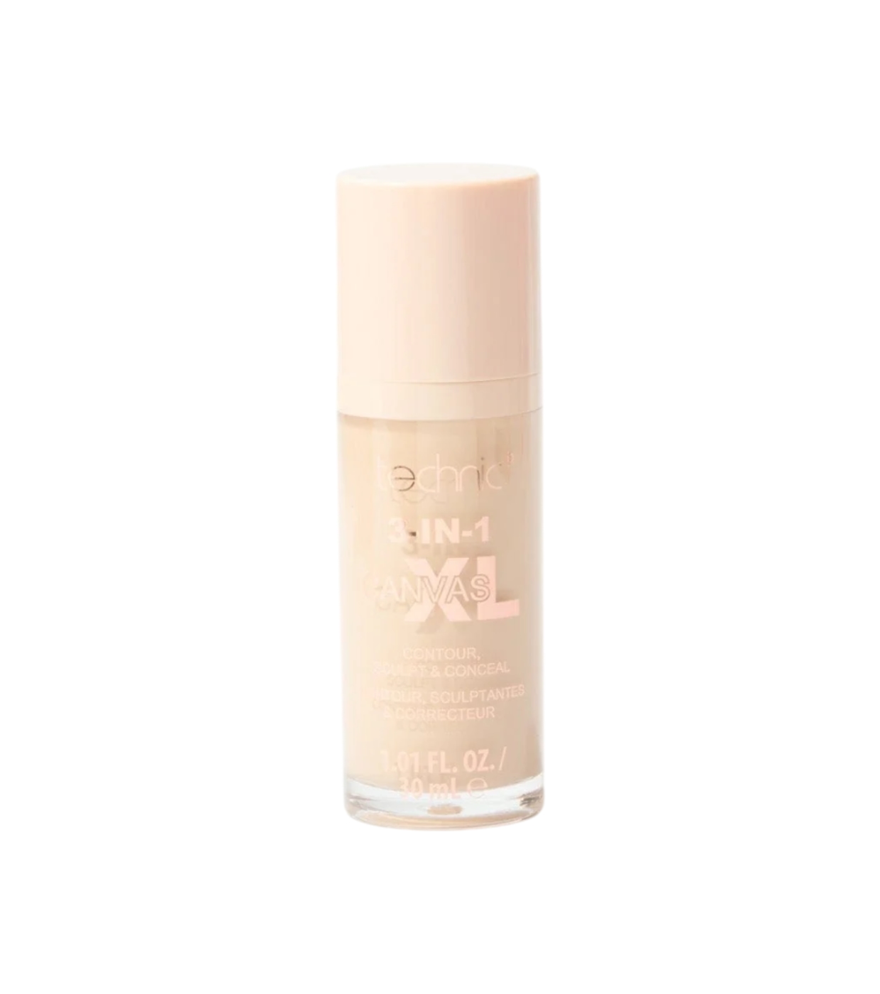 Technic Cosmetics - Corretivo líquido 3-IN-1 Canvas XL - Porcelain