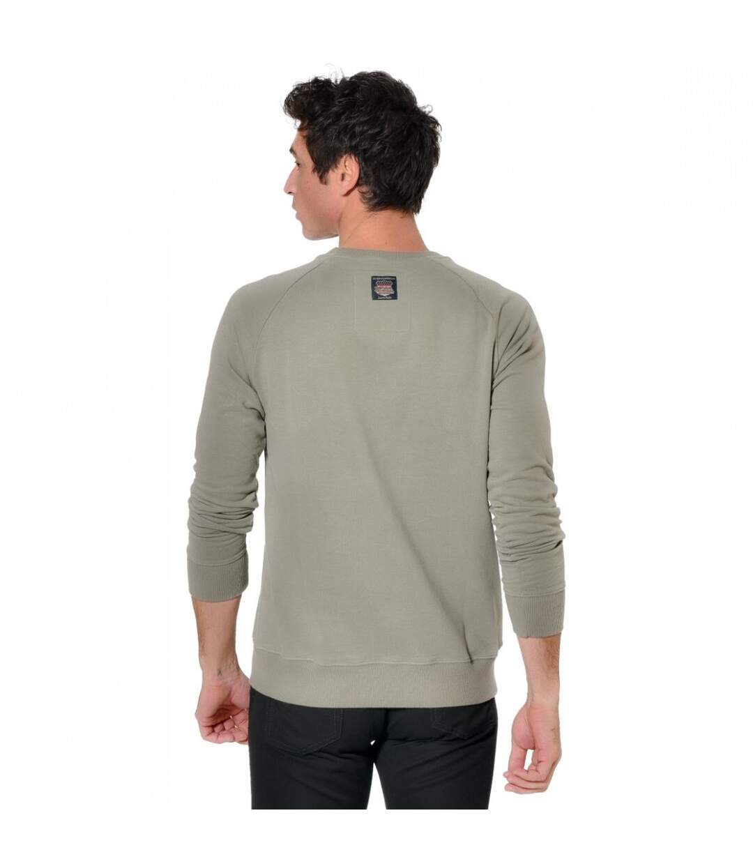 Sweat Von Dutch homme col rond avec lettres en feutrine devant Murray