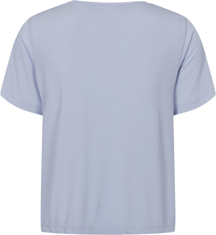 Energetics Wow Ribbed trænings T-shirt Blå